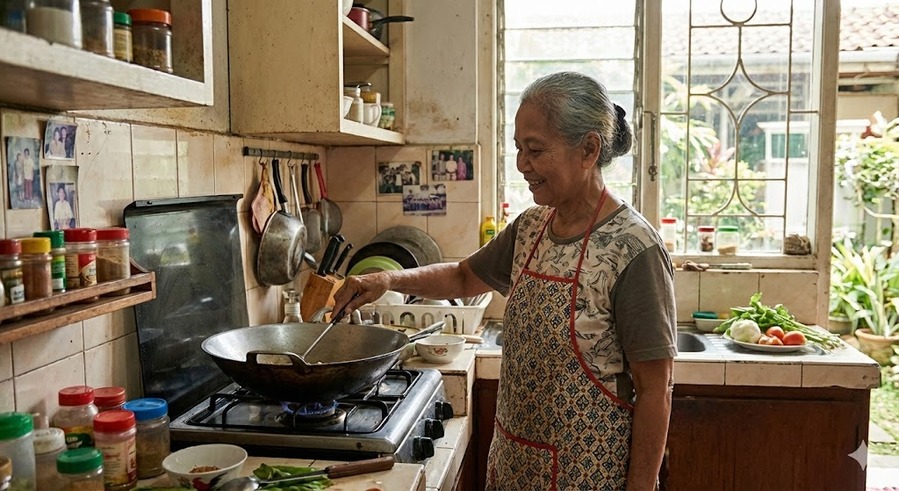 dapur aman untuk lansia