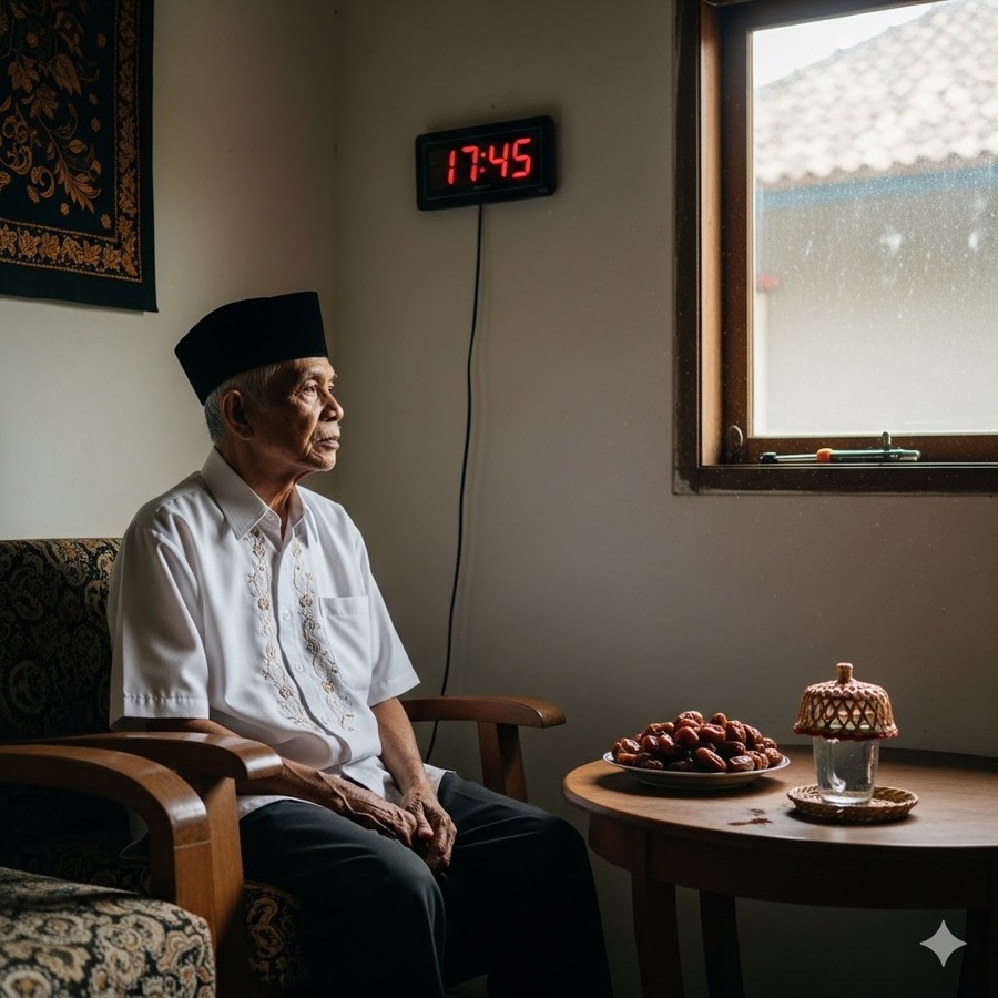 jadwal makan lansia saat puasa