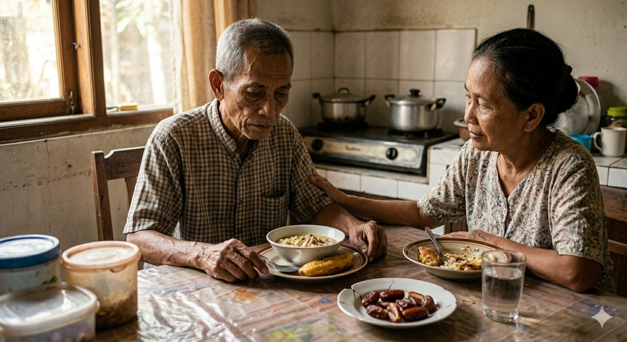 menu lansia susah makan
