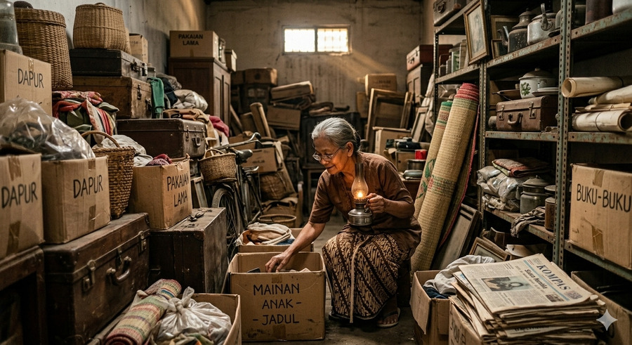 alasan lansia menyimpan barang lama