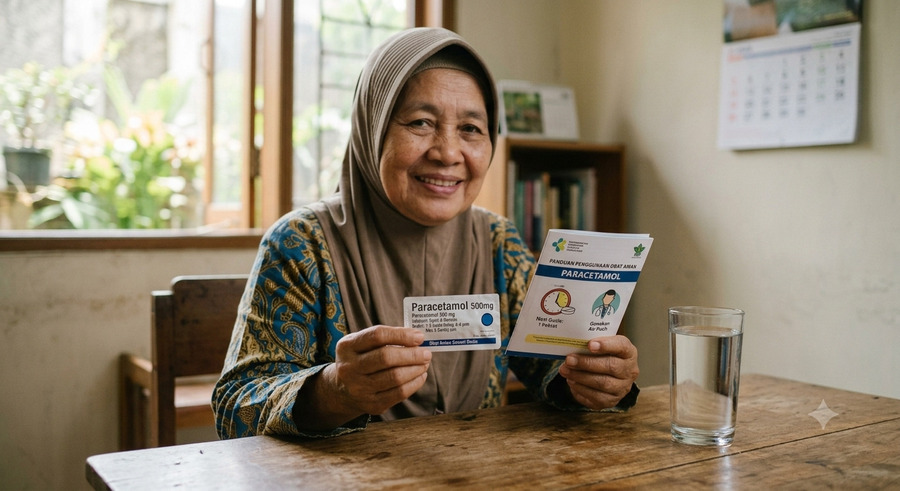 dosis paracetamol untuk lansia
