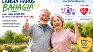 Lansia Perlu Bahagia agar Tetap Sehat, Kemenkes Ingatkan Risiko Kanker hingga Penyakit Jantung