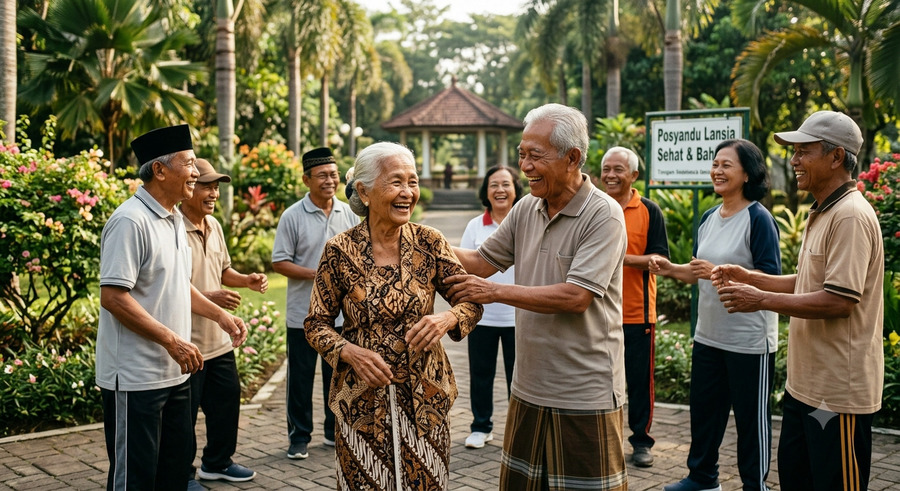 lansia bahagia sehat dan berdaya