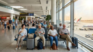 Bukan Mau Terbang, Lansia Korea Selatan Ramai-Ramai “Ngadem” di Bandara Saat Suhu Tembus 40°C